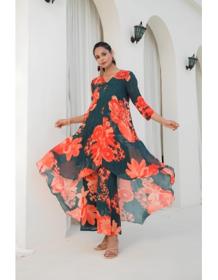 Premium Chinon Fabric Designer Article | best  for carnival themed events